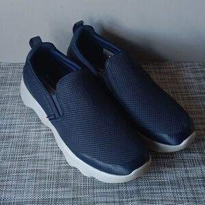 Skechers Men's GOwalk Washable Massage Fit Slip On Ripple Navy - 10.5